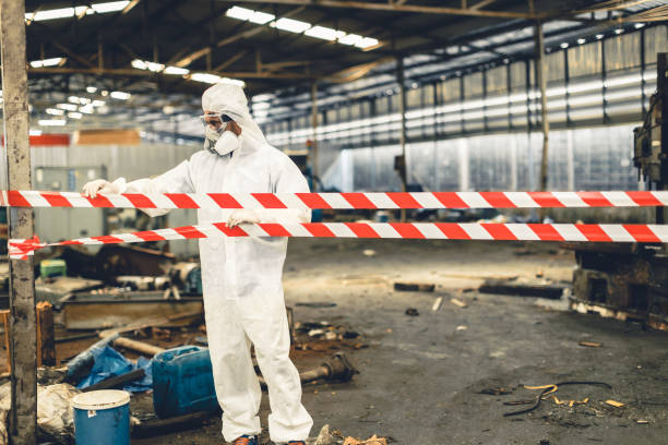 Professional Unattended Death Cleanup technician working in Etowah, TN
